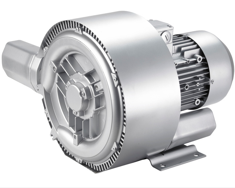 Food and beverage industry air ring blower 0.7kw double stage side ...